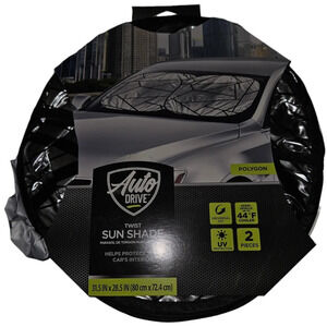 NWT Auto Drive Polygon Twist Sun Shade